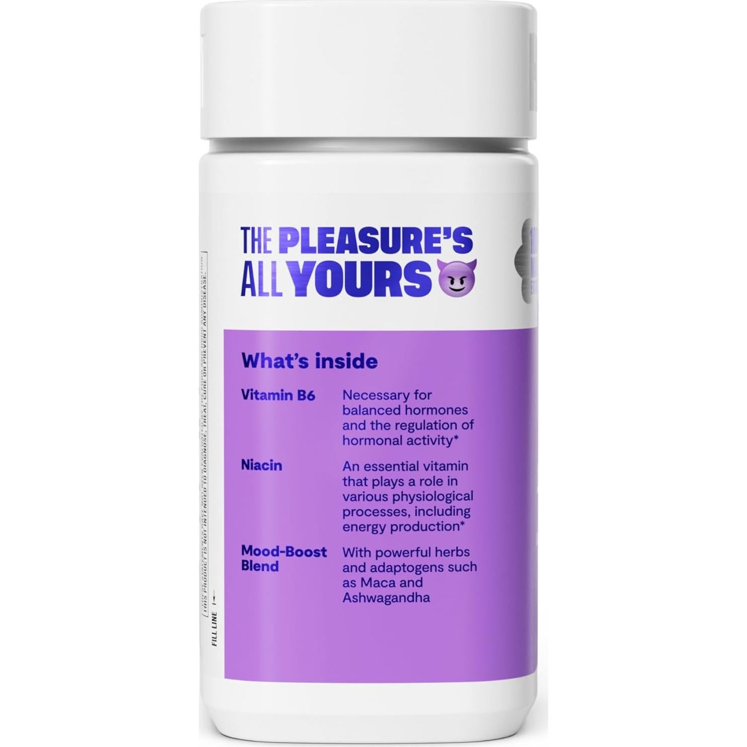 Suplemento de Libido HABIT 2 Paquete Doble 120 Cápsulas Veganas