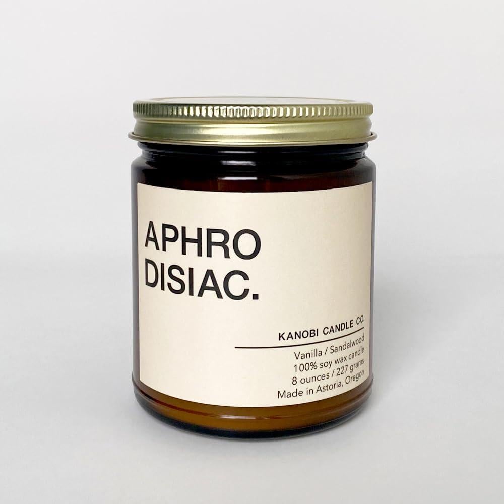 Vela Aromática de Soja Kanobi 255g Fragancia Aphrodisiac