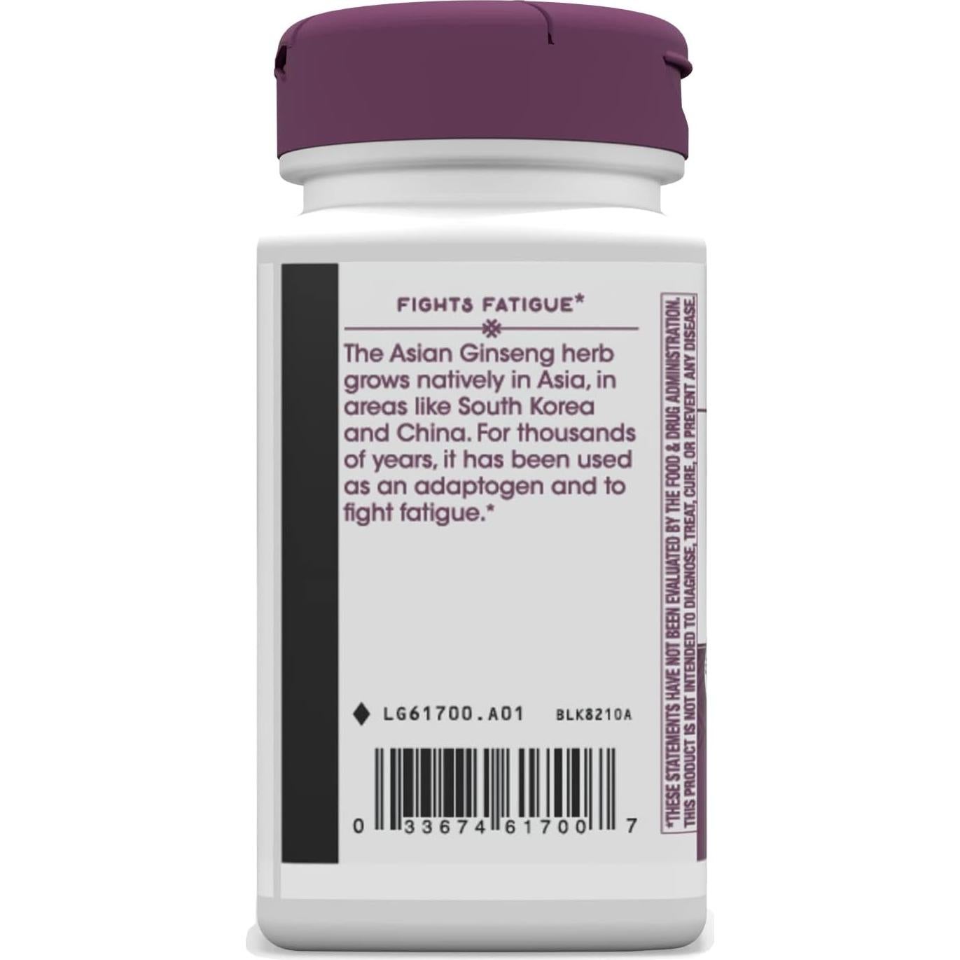 Ginseng Asiático Forma Premium - 60 Cápsulas Veganas