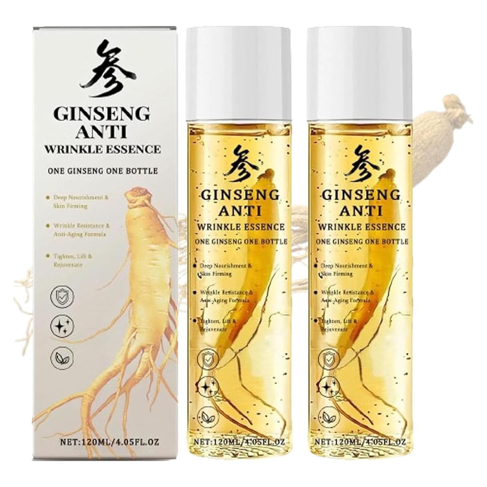 Esencia de Ginseng Antiarrugas ZDIWOND 100ml - 2 Piezas