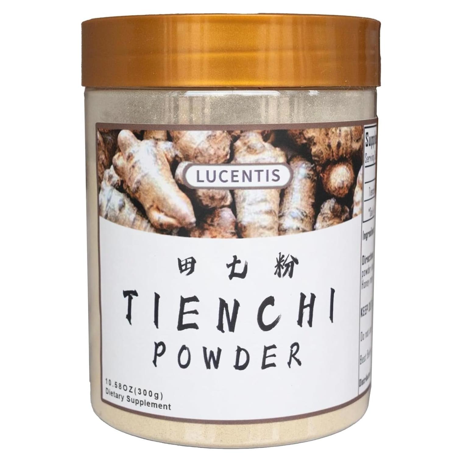Polvo de Ginseng Tienchi 300g - Suplemento Herbal para Circulación