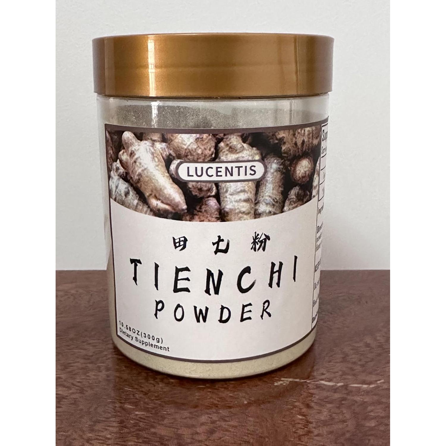Polvo de Ginseng Tienchi 300g - Suplemento Herbal para Circulación