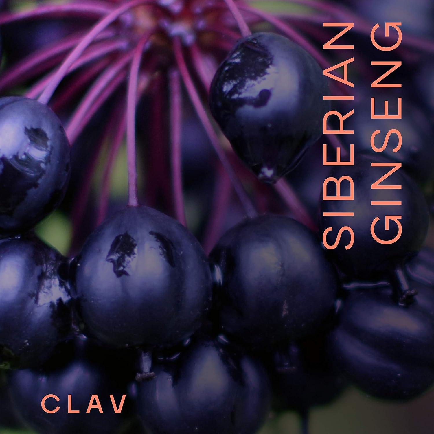 Cápsulas de Ginseng Siberiano CLAV 900mg - Energía Natural
