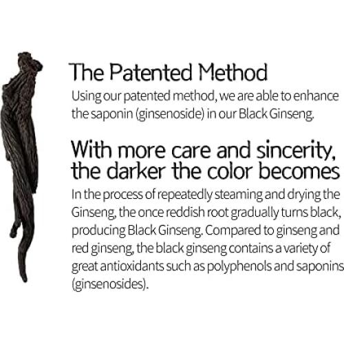 Tónico de Ginseng Negro Coreano GeumHeuk 50ml x 30 Bolsitas