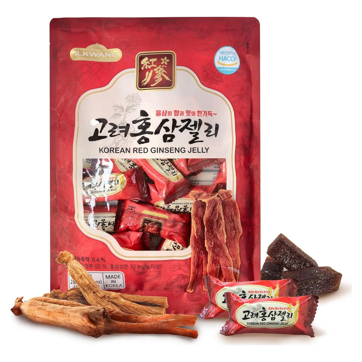 Gelatina de Ginseng Rojo COELO 280g Snack Coreano