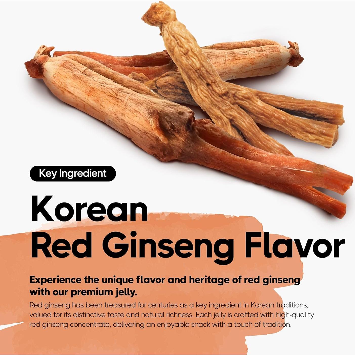 Gelatina de Ginseng Rojo COELO 280g Snack Coreano