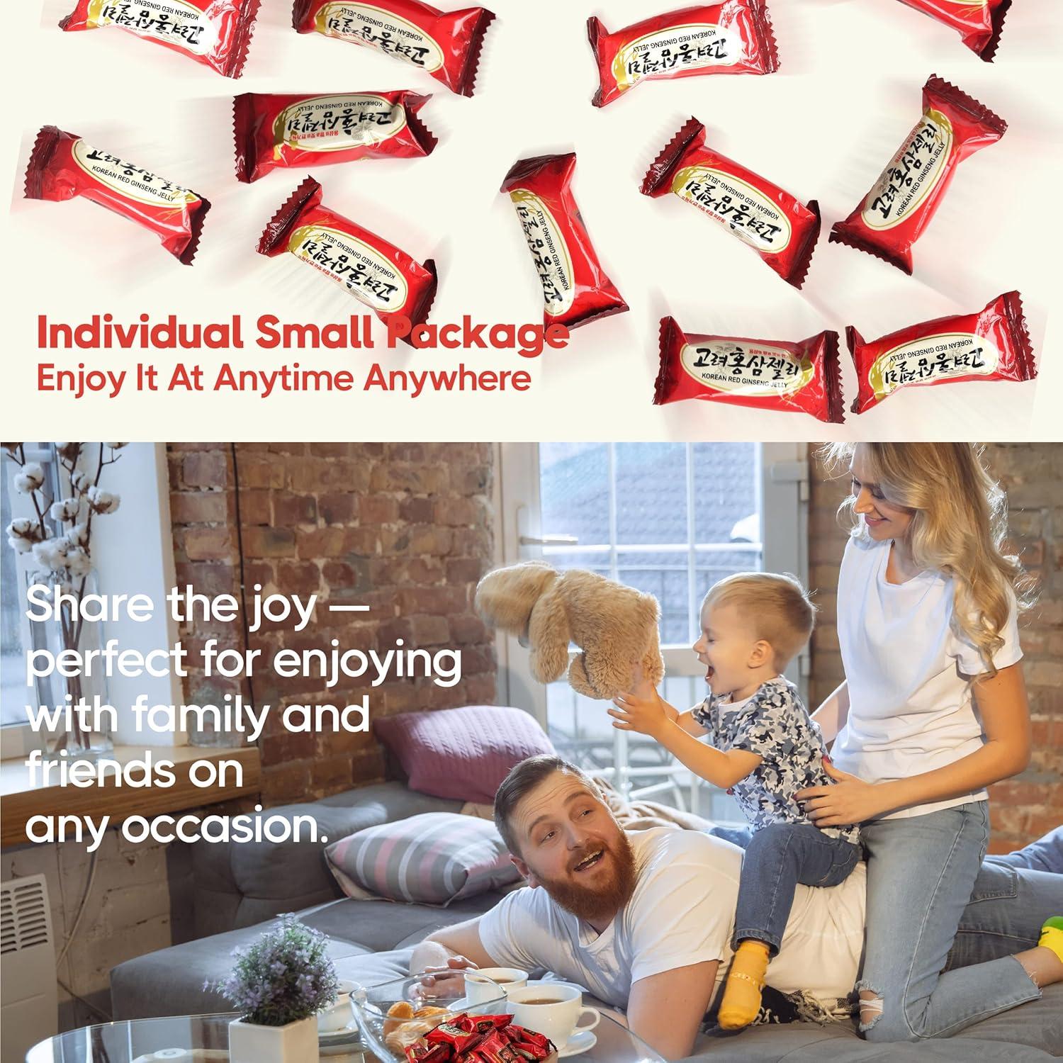 Gelatina de Ginseng Rojo COELO 280g Snack Coreano