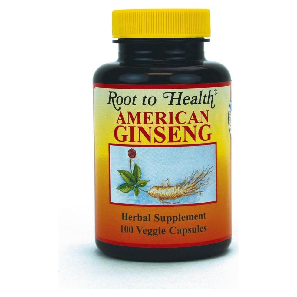 Cápsulas de Ginseng Americano Hsu 100 unidades 500 mg