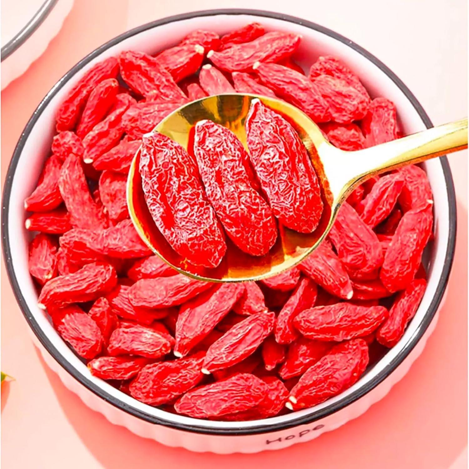 Bayas de Goji Secas Orgánicas 250g - 100% Naturales Sin Aditivos