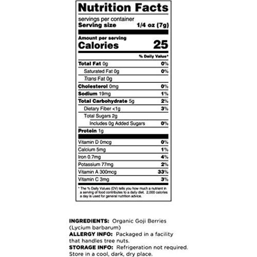 Berries de Goji Orgánicos Terrasoul Superfoods 907g