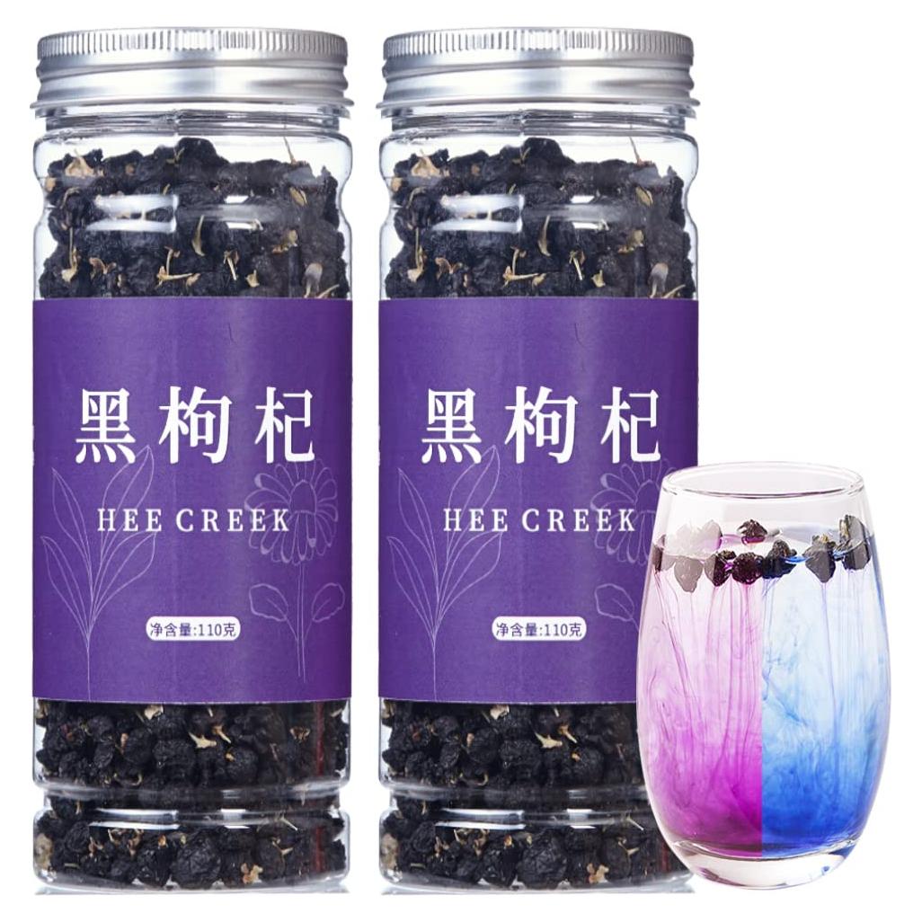 Té de Baya Goji Negra Hee Creek 220g Sin Cafeína y Gluten