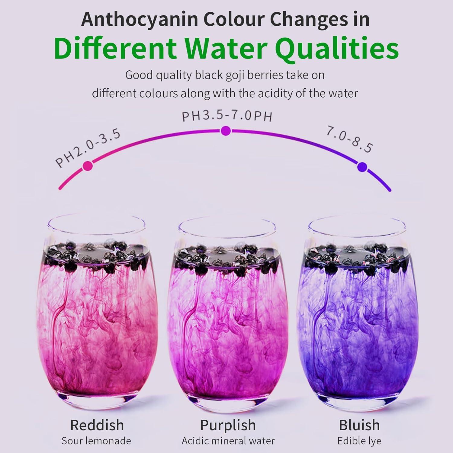 Té de Baya Goji Negra Hee Creek 220g Sin Cafeína y Gluten