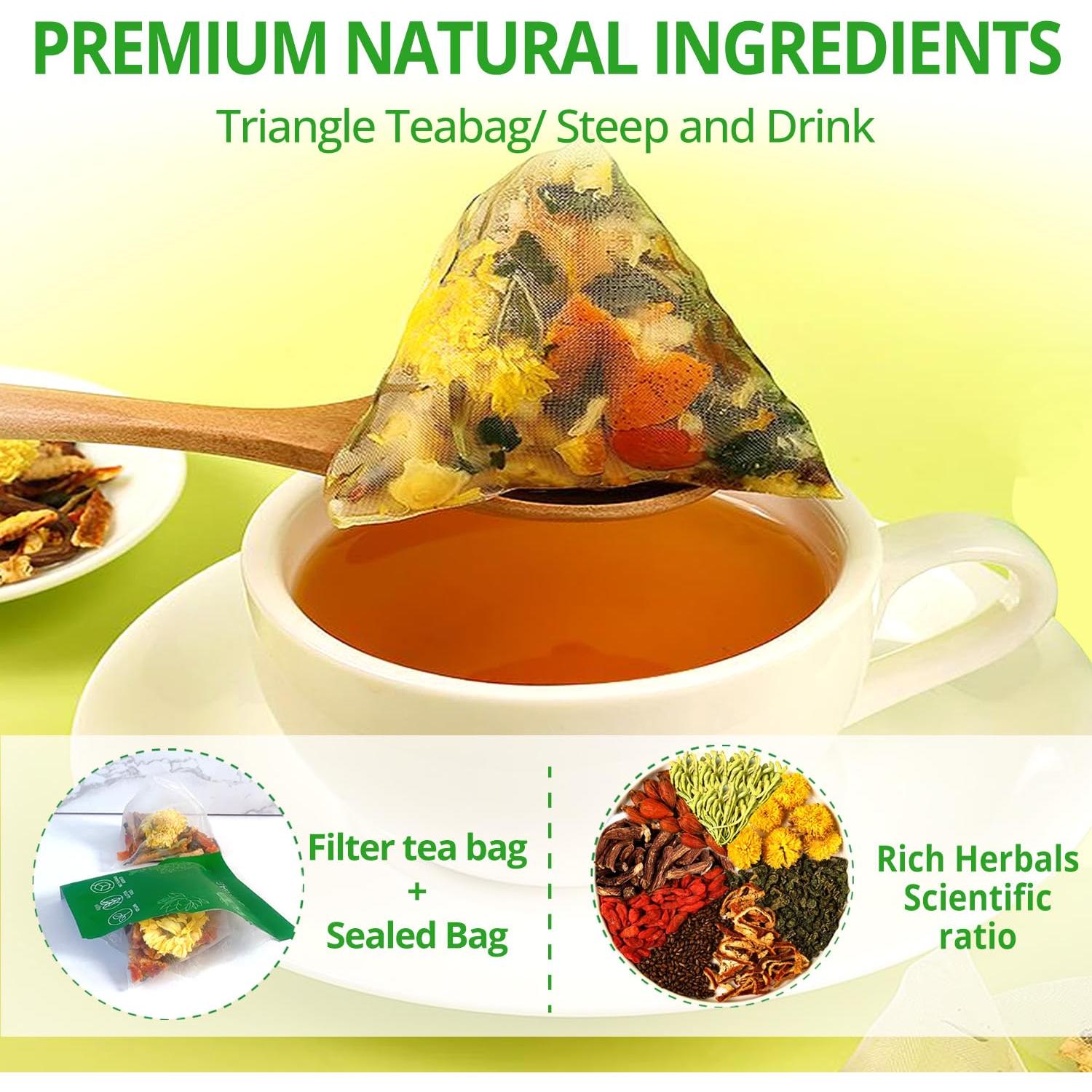 Té de Goji Berry y Crisantemo Patiosio - 15 Bolsitas 190g