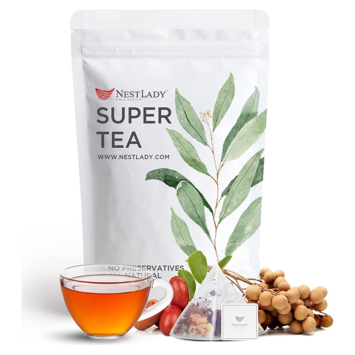 Té de Baya de Goji Nestlady con Dátil Rojo y Longan - 15 Bolsitas