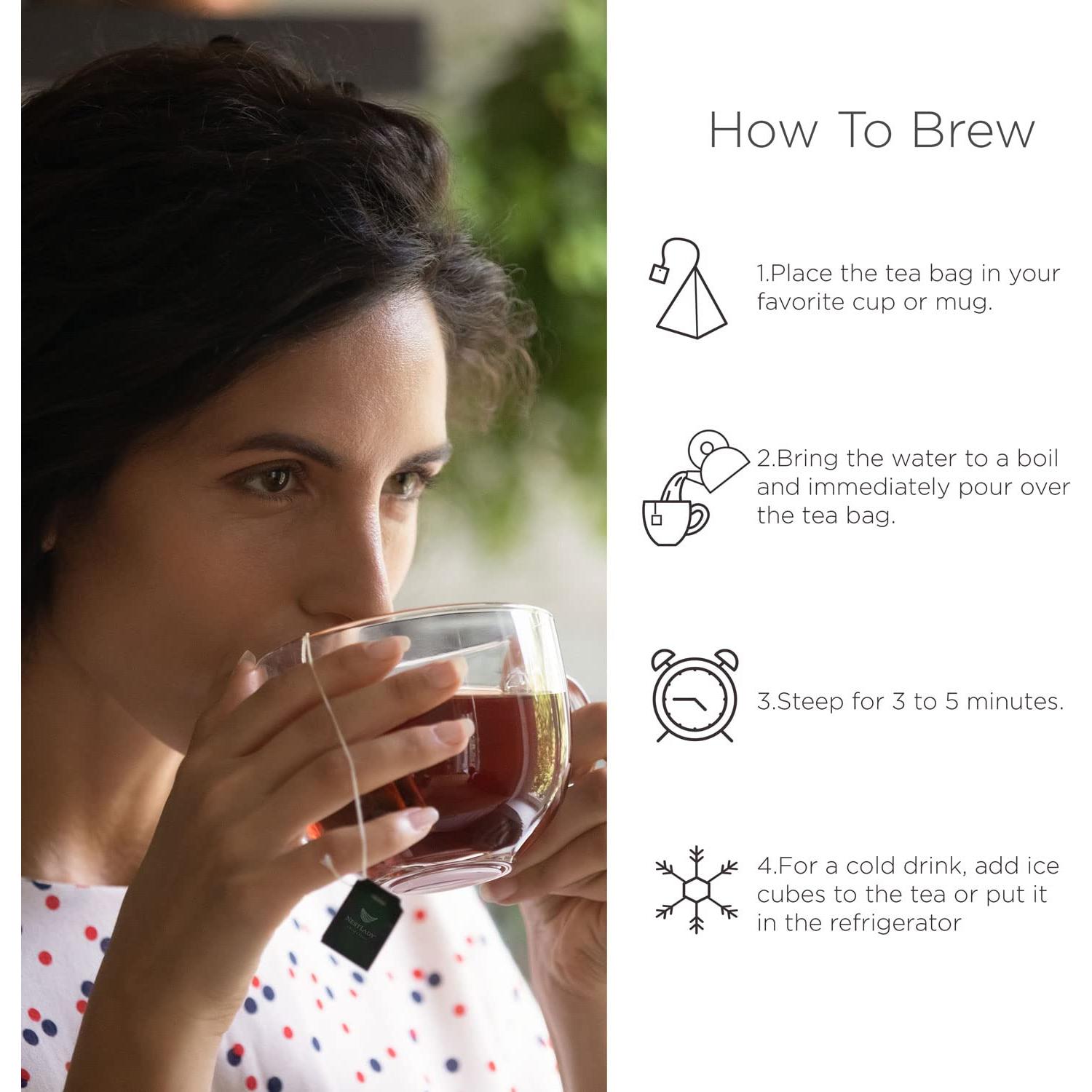 Té de Baya de Goji Nestlady con Dátil Rojo y Longan - 15 Bolsitas