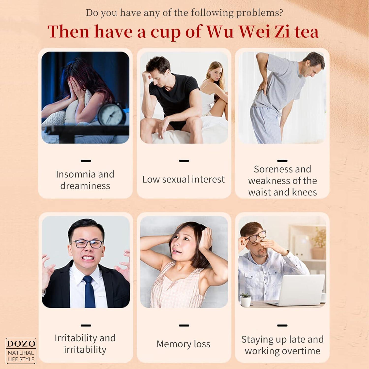 Té de Schisandra DOZO 220g - Baya de Wu Wei Zi Natural