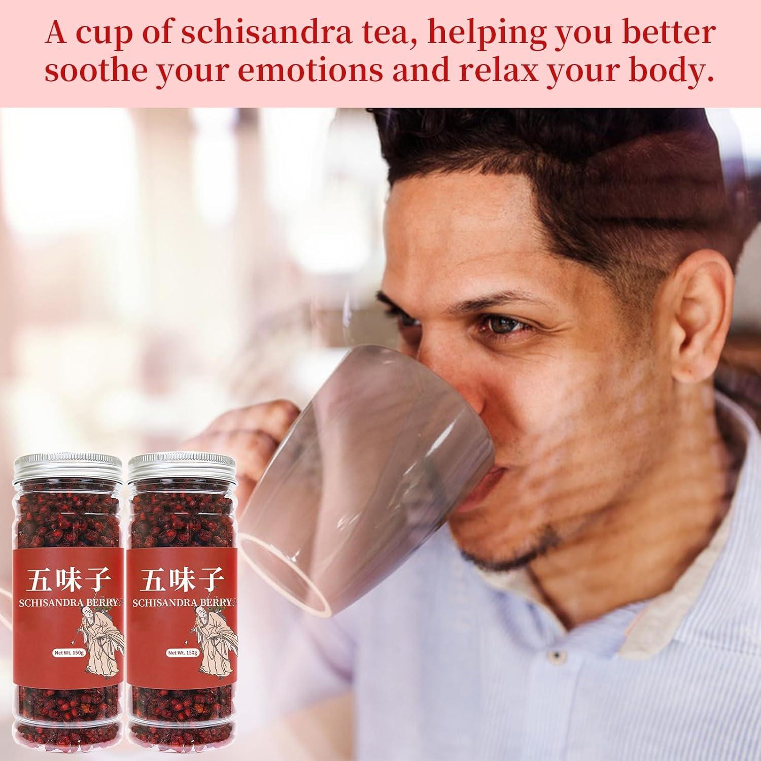 Té de Baya de Schisandra Natural Wanhua Hall 300g Sin Cafeína