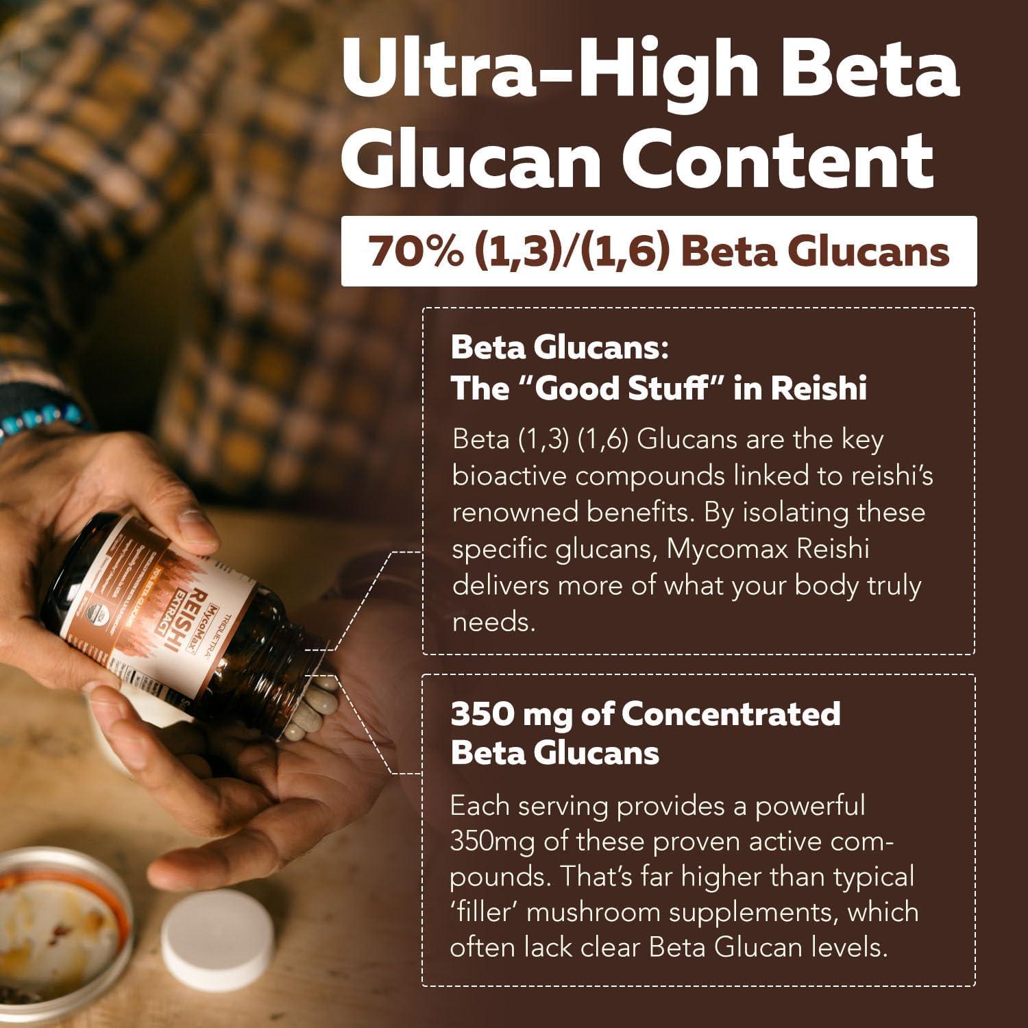 Cápsulas de Hongo Reishi Orgánico Triquetra Health 60 Unidades