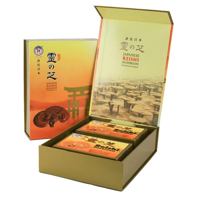 Cápsulas de Hongo Reishi Japonés Hsu 120ct - Cultivo Orgánico