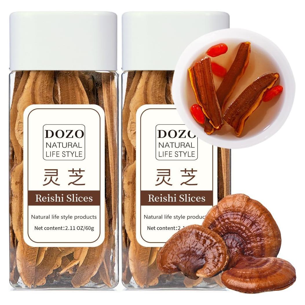 Té de Hongo Reishi Seco 120g - Lingzhi Rojo Ganoderma Lucidum