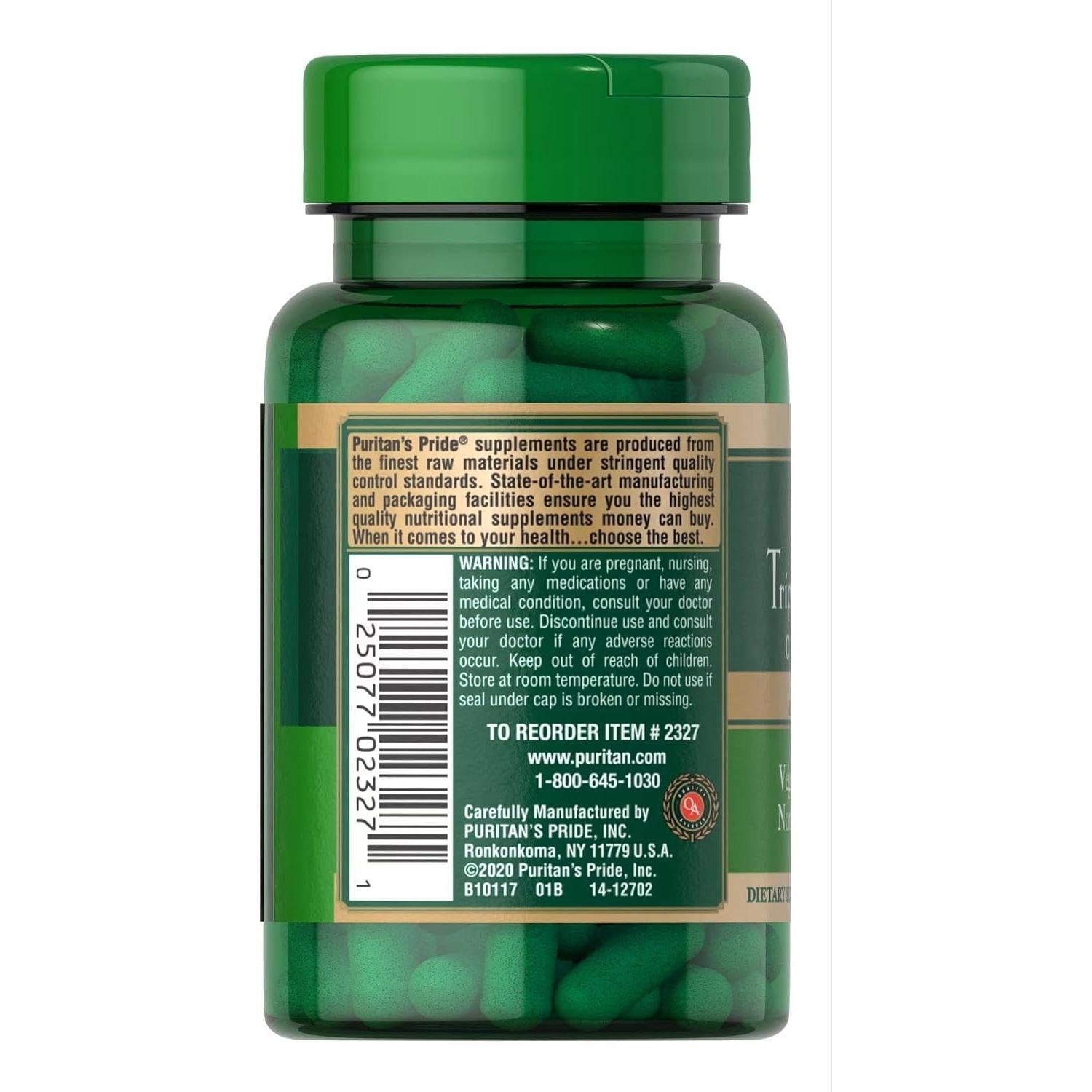 Complejo de Hongos Puritan's Pride 120 Cápsulas Vegetarianas