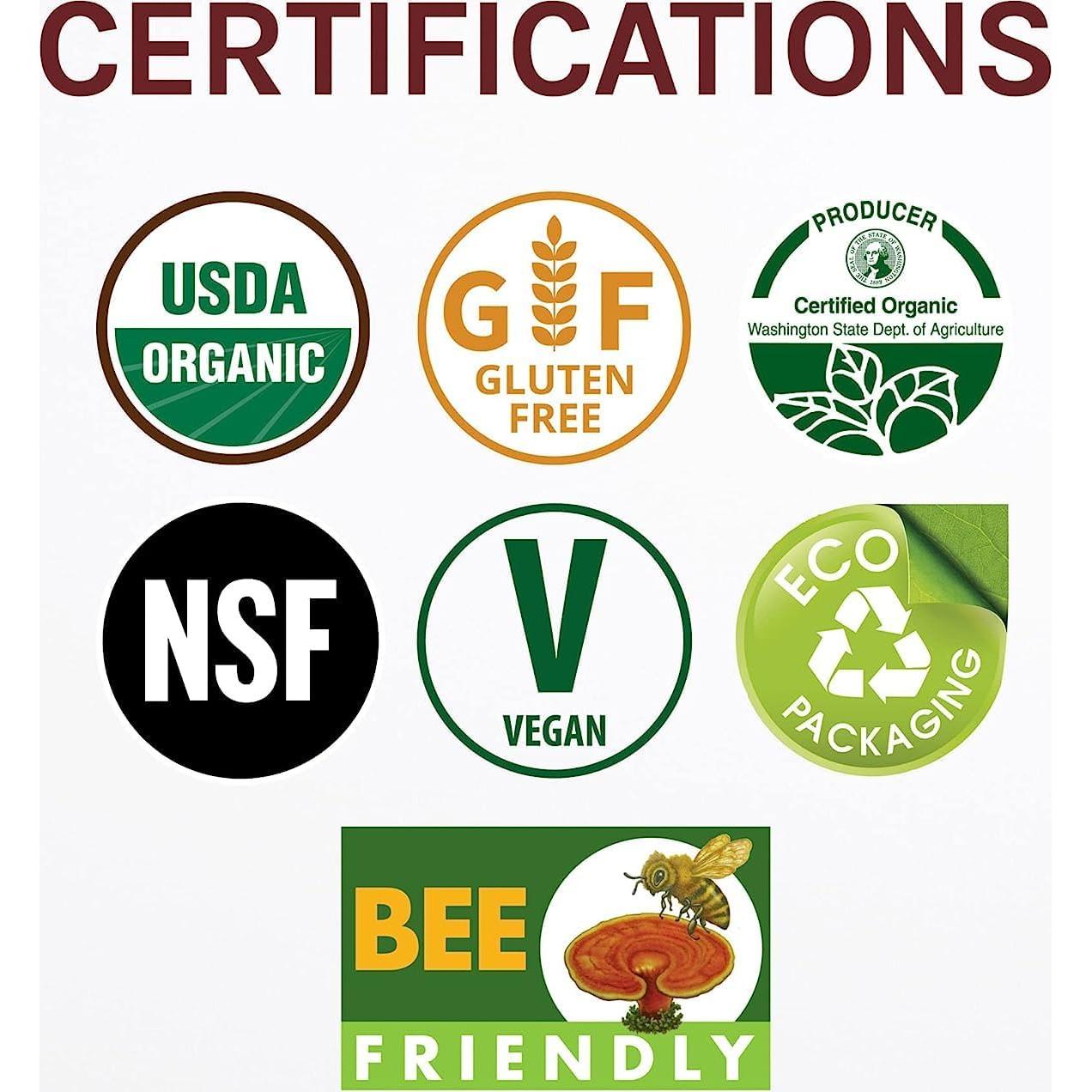 Extracto de Hongos Host Defense 30ml - Soporte Inmunológico