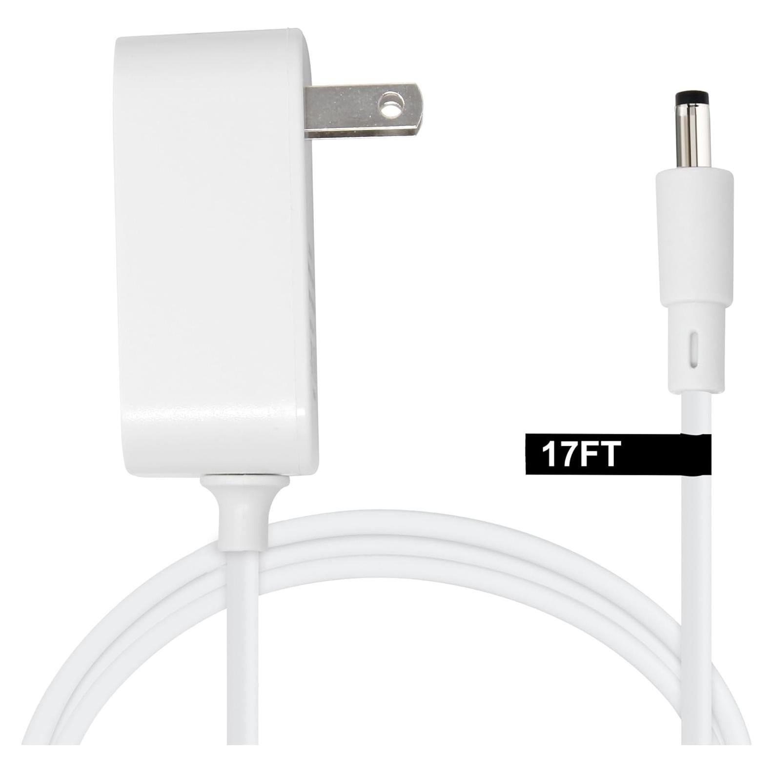 Adaptador de corriente 15W Vebner para Amazon Echo Dot 5m