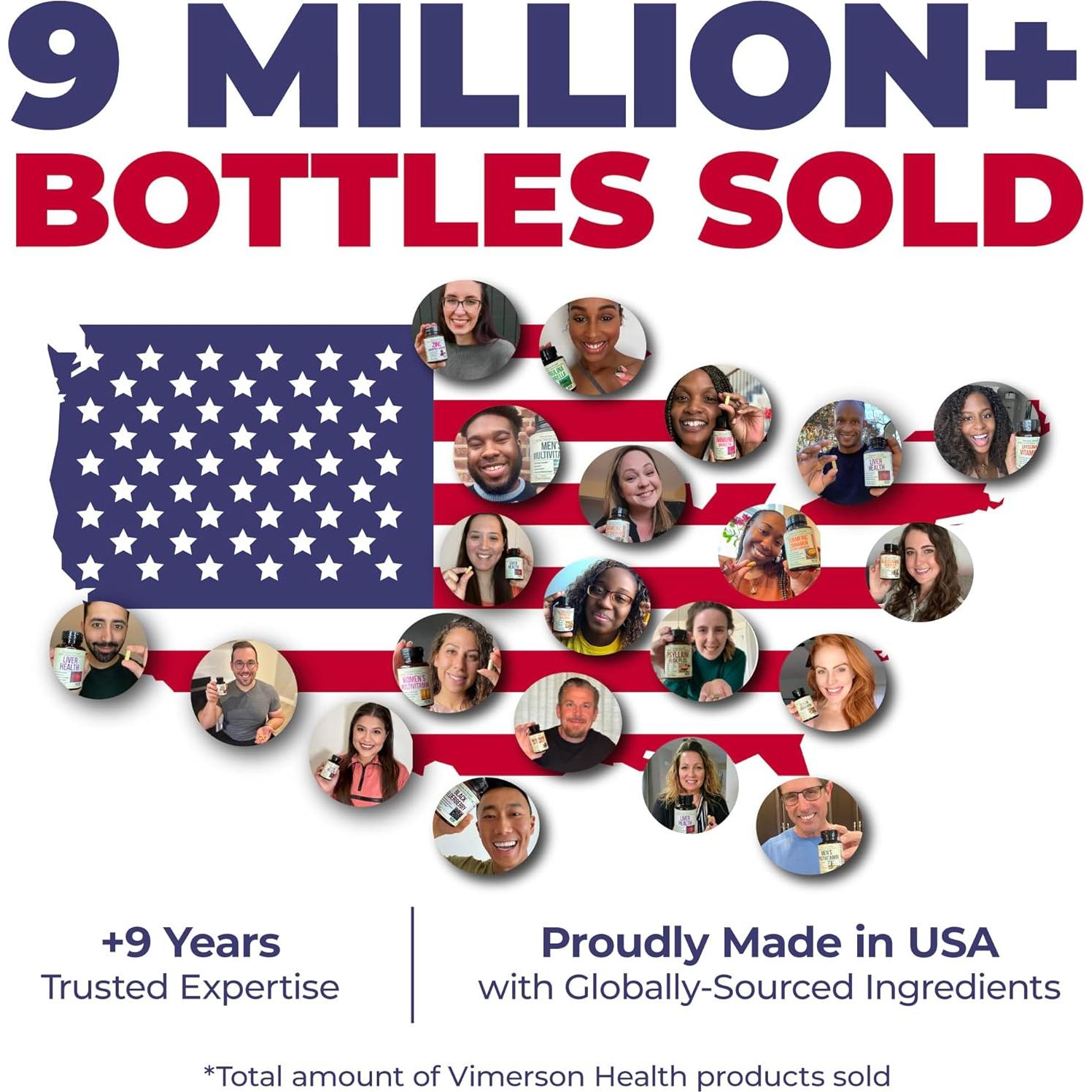 Cápsulas Veganas de Melena de León Vimerson Health 60 Unidades