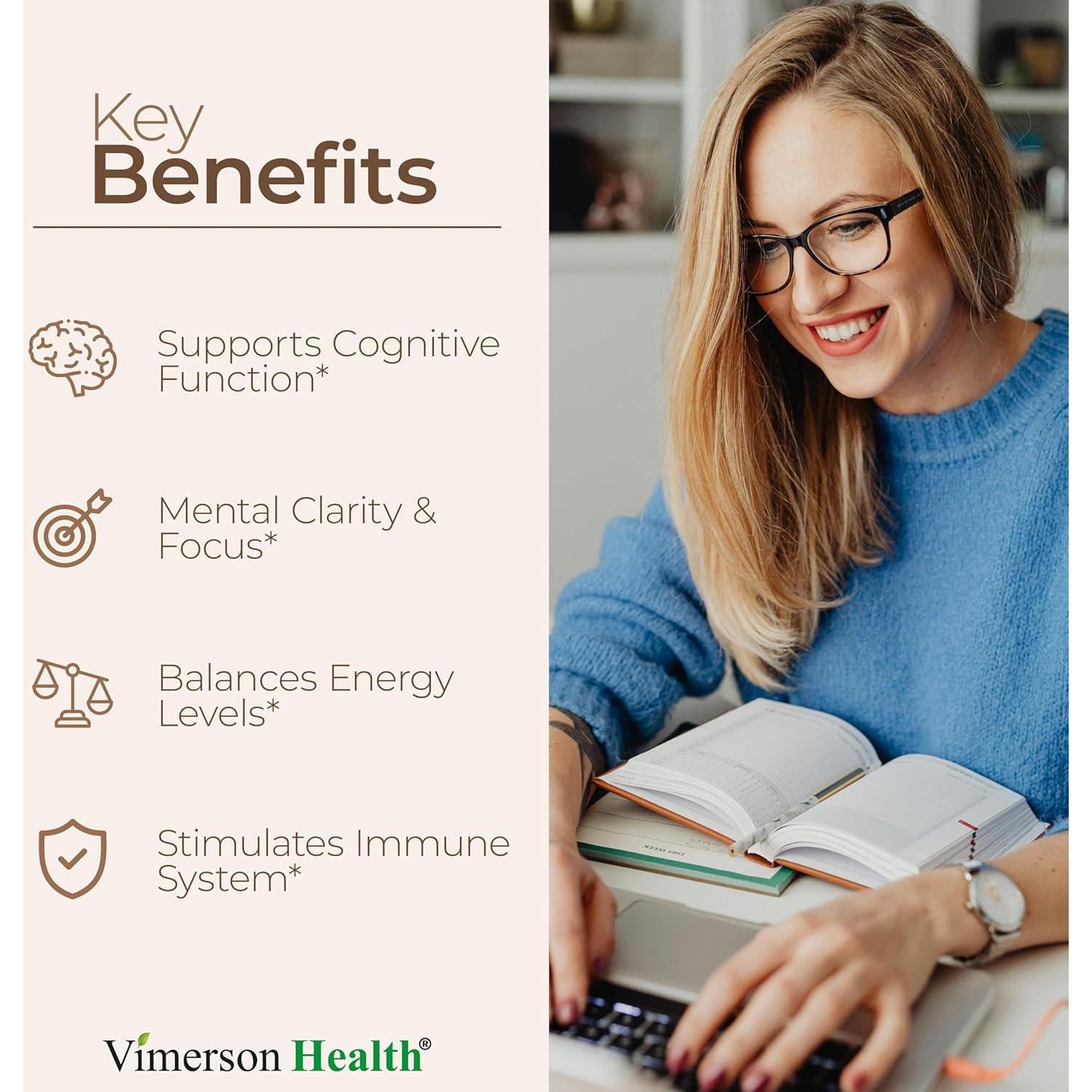 Suplemento de Champiñones 10 en 1 Vimerson Health - 60 Cápsulas