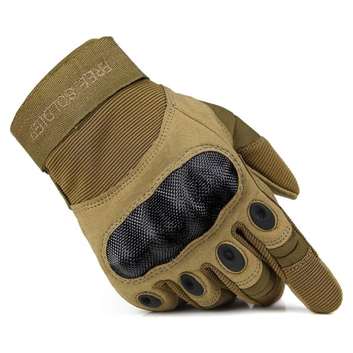 GUANTES TÁCTICOS FREE SOLDIER Hombres - Protección y Agarre