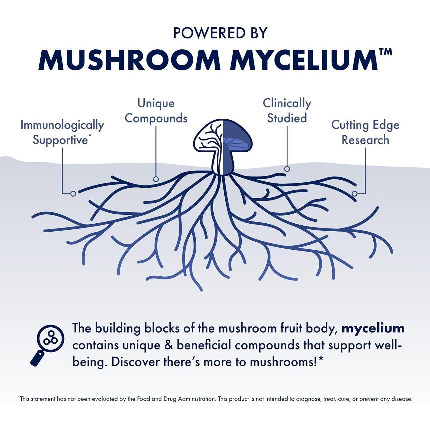 Suplemento de Hongo Host Defense Stamets 7 - 99.22 g