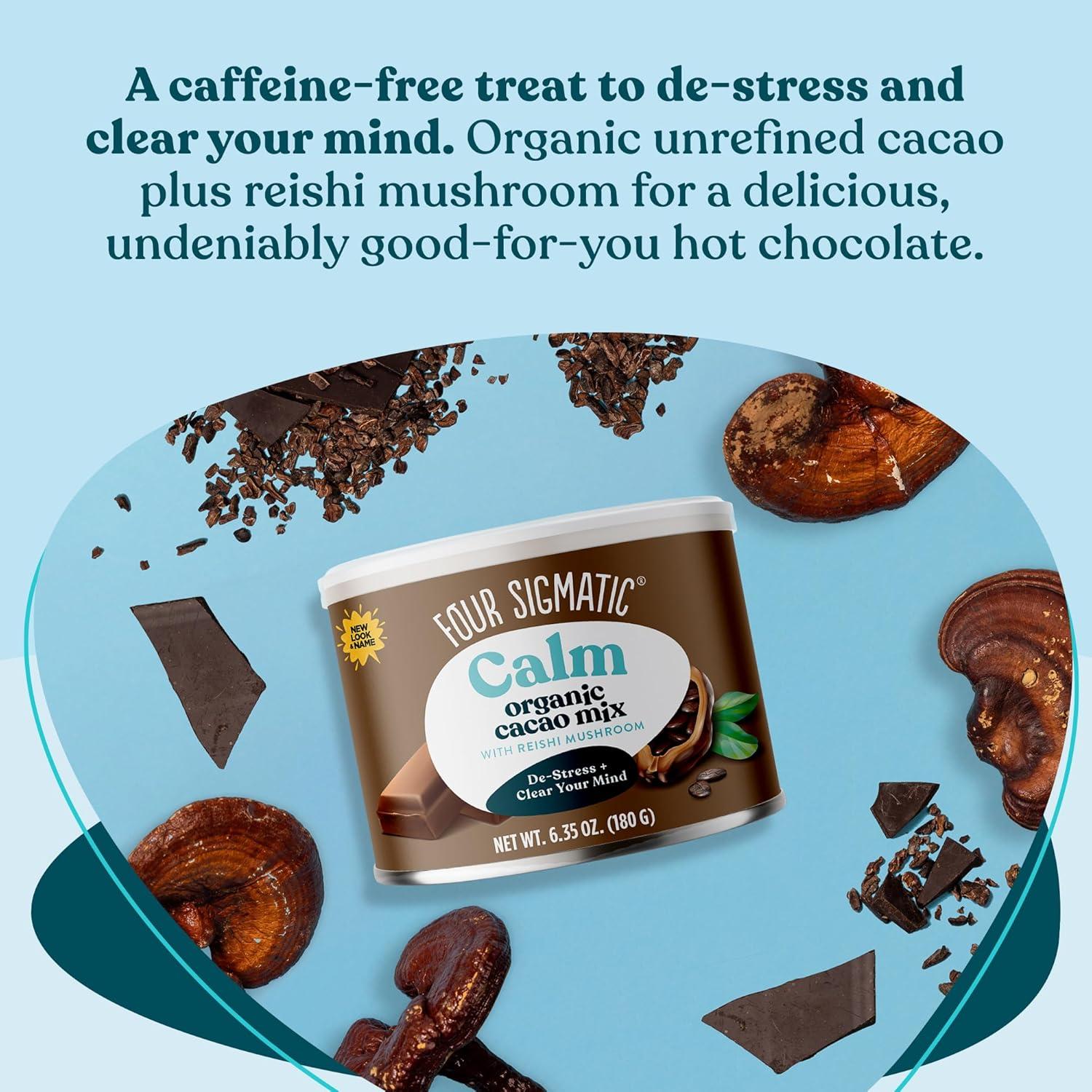 Cacao Caliente con Reishi Four Sigmatic 180g | Vegano y Sin Gluten