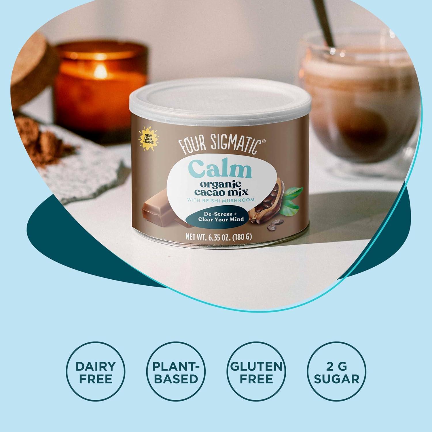 Cacao Caliente con Reishi Four Sigmatic 180g | Vegano y Sin Gluten