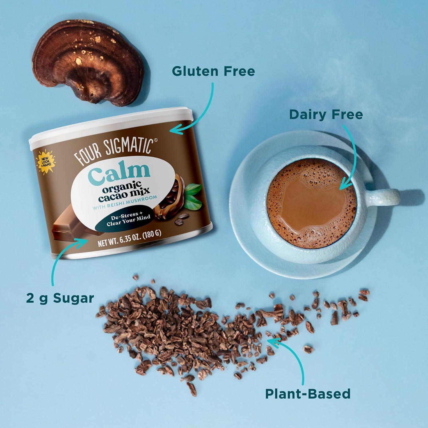 Cacao Caliente con Reishi Four Sigmatic 180g | Vegano y Sin Gluten