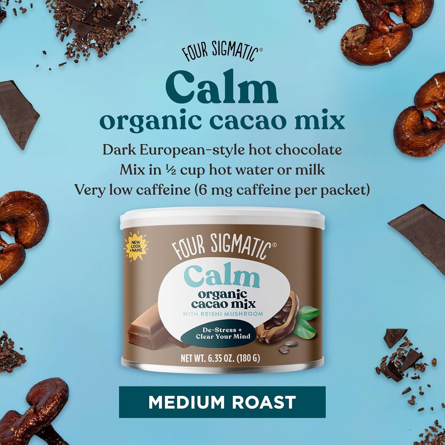 Cacao Caliente con Reishi Four Sigmatic 180g | Vegano y Sin Gluten