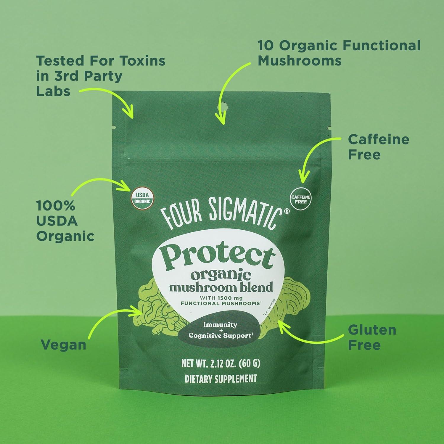 Mezcla de Hongos Defend Mix Four Sigmatic 30 Porciones 60g