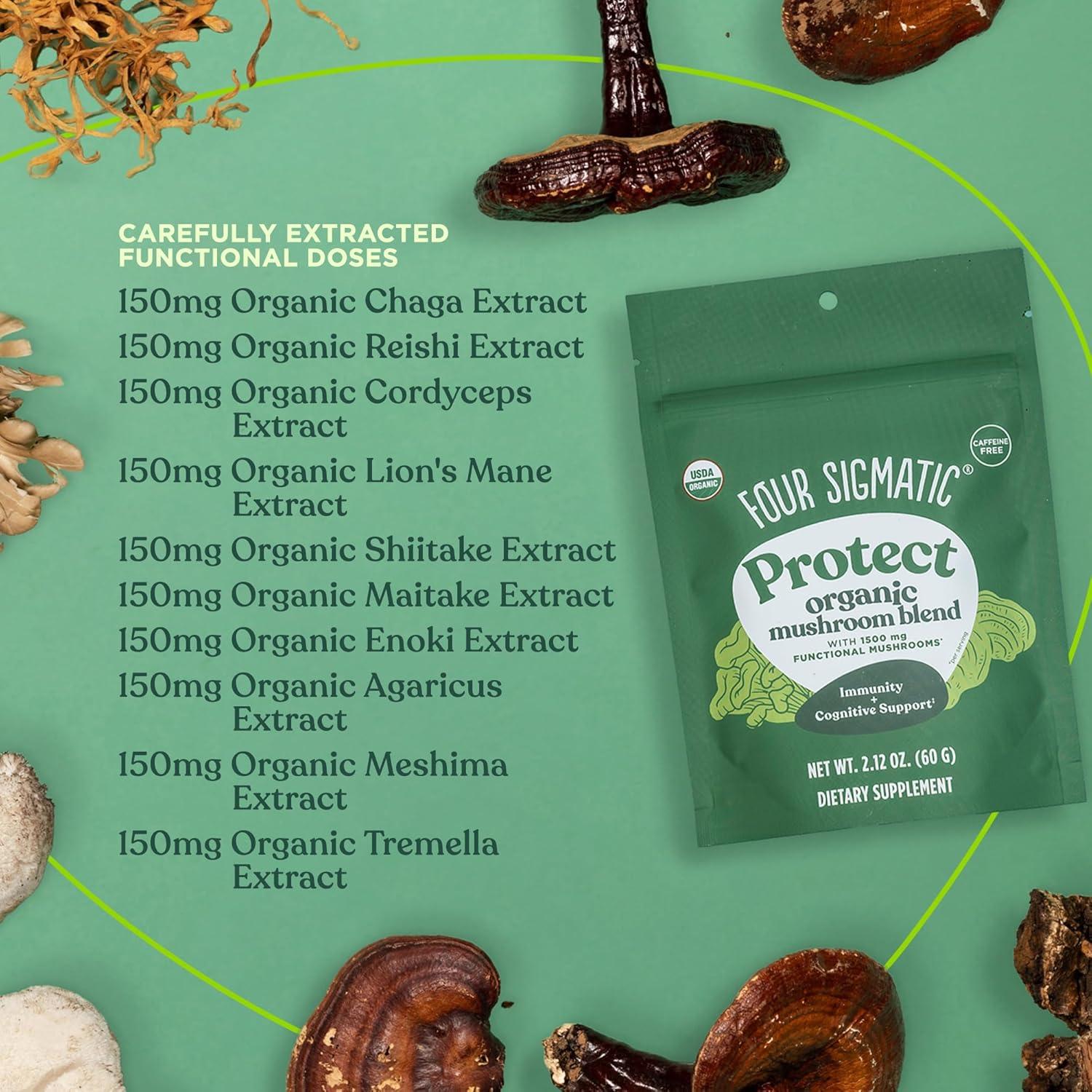 Mezcla de Hongos Defend Mix Four Sigmatic 30 Porciones 60g