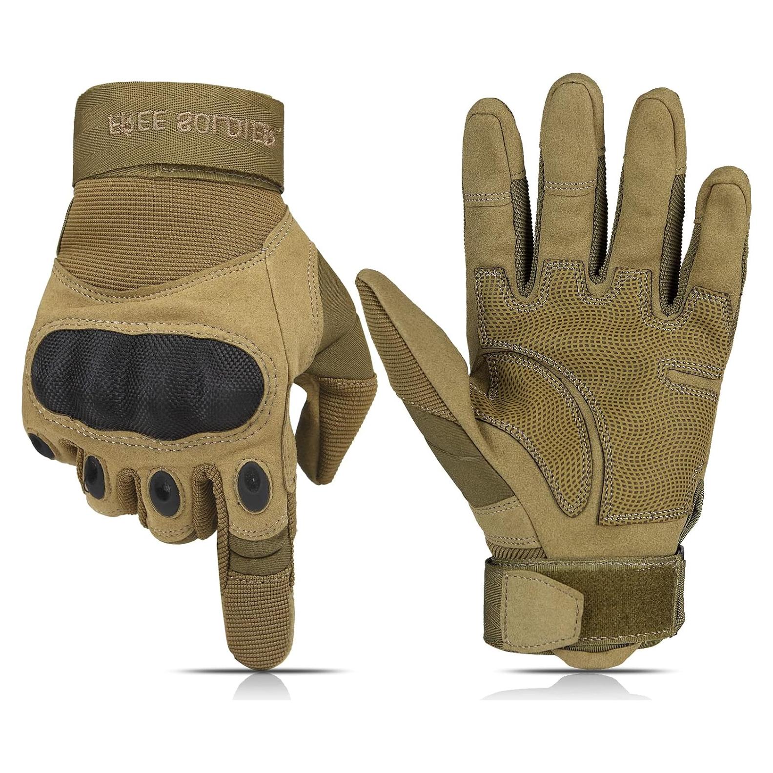 Guantes Tácticos Free Soldier para Hombres - Protección y Agarre