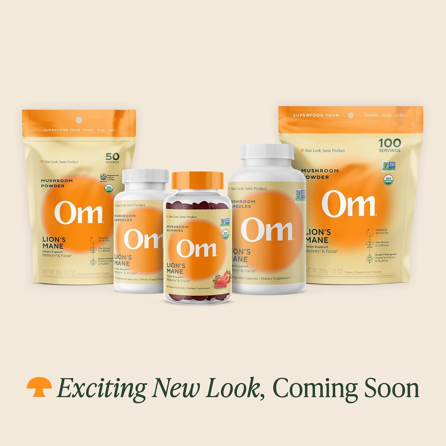 Polvo Superalimento Melena de León OM Orgánico 100 g