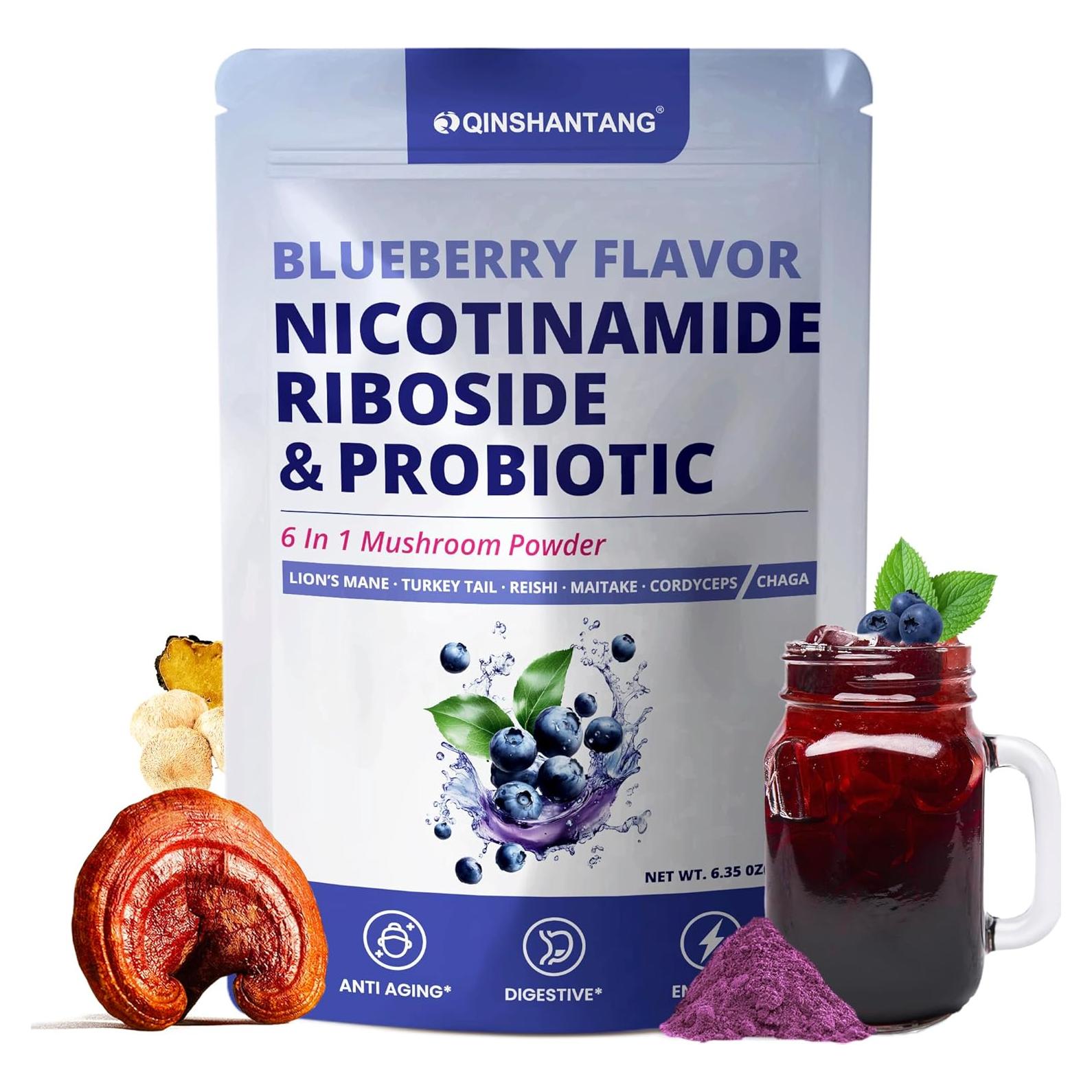 Polvo de Superalimento Arándano QINSHANTANG 180g Probioticos