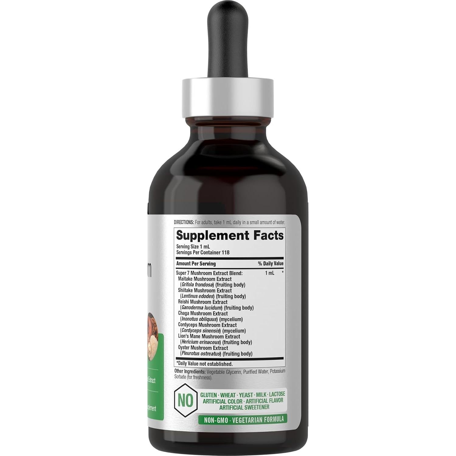 Complejo de Hongos Líquido Horbaach 118 ml - Super 7 Hongos