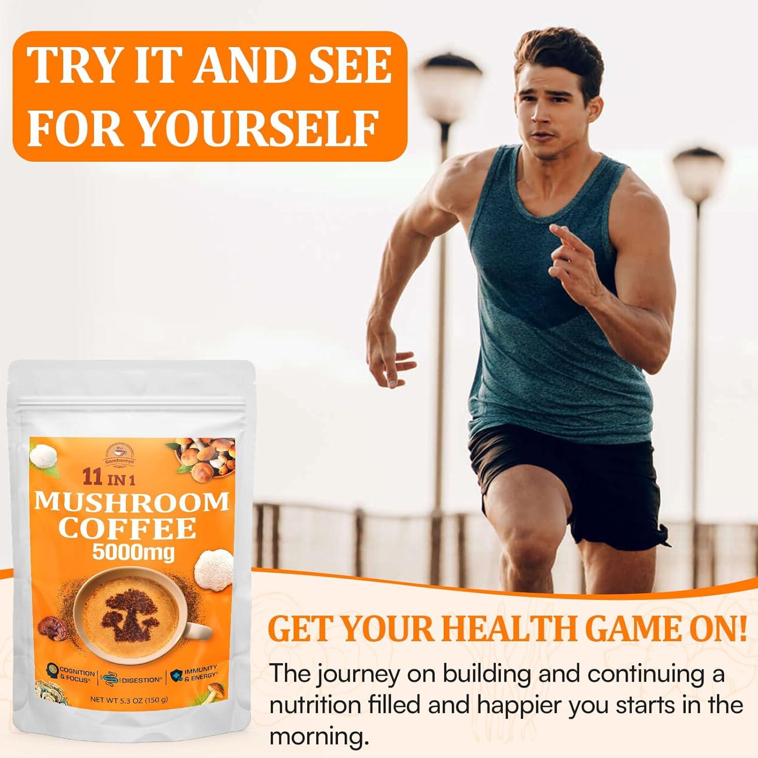 Café de Hongo Orgánico Gomhoreye 150g - 11 Hongos Superalimento