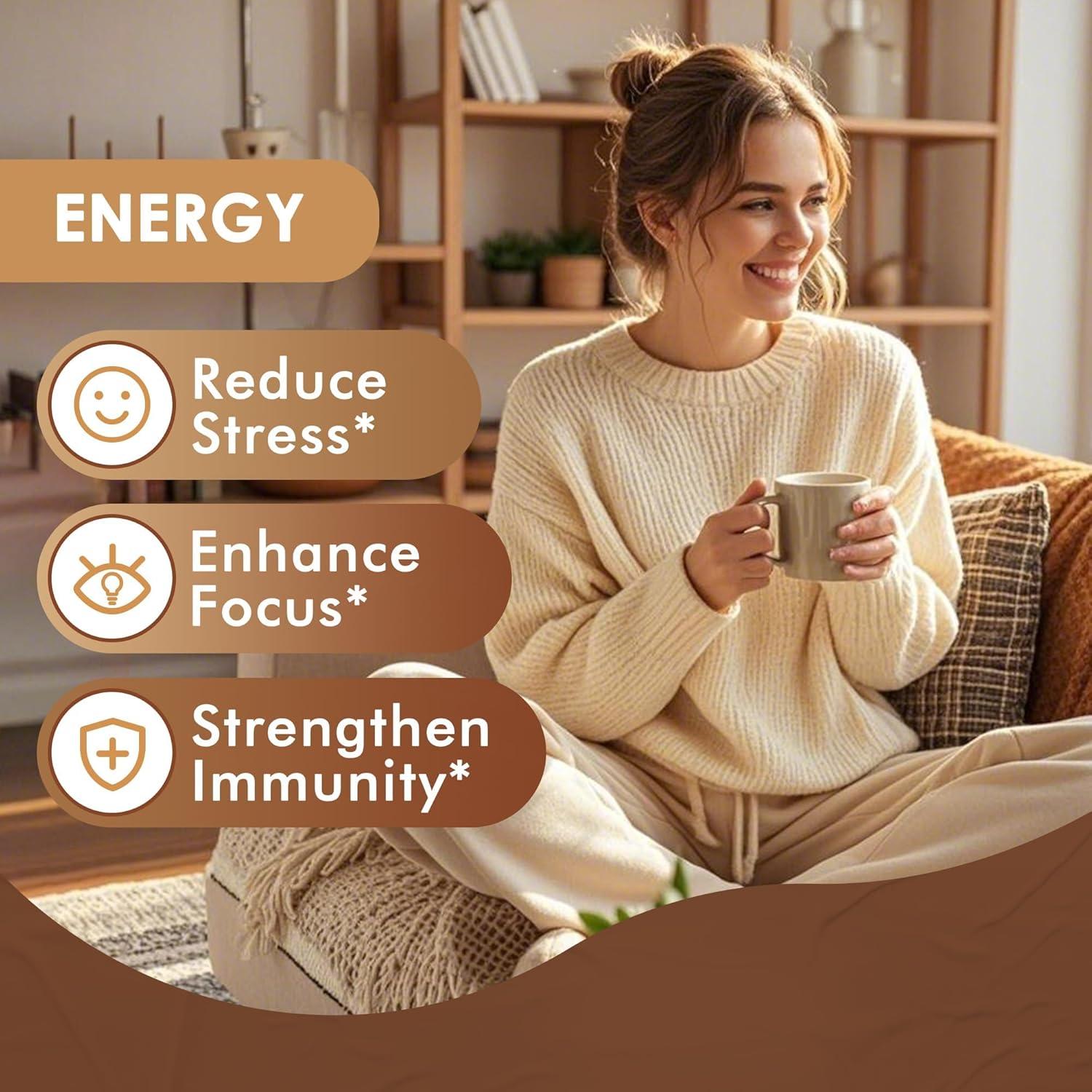 Chocolate Caliente de Hongo QINSHANTANG 240g - 10 Hongos Energéticos