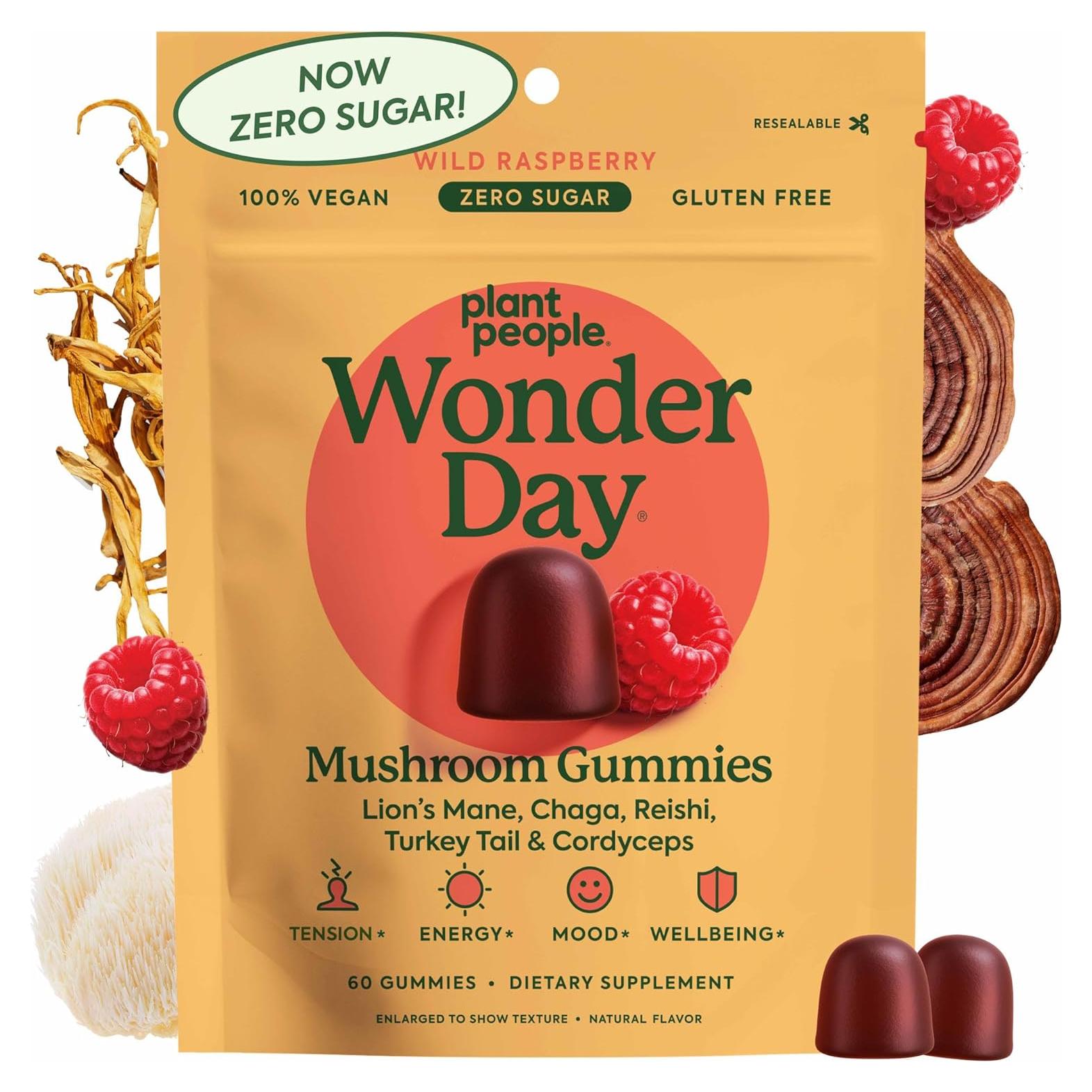 Gomitas de Champiñón WonderDay Plant People 60 Unidades