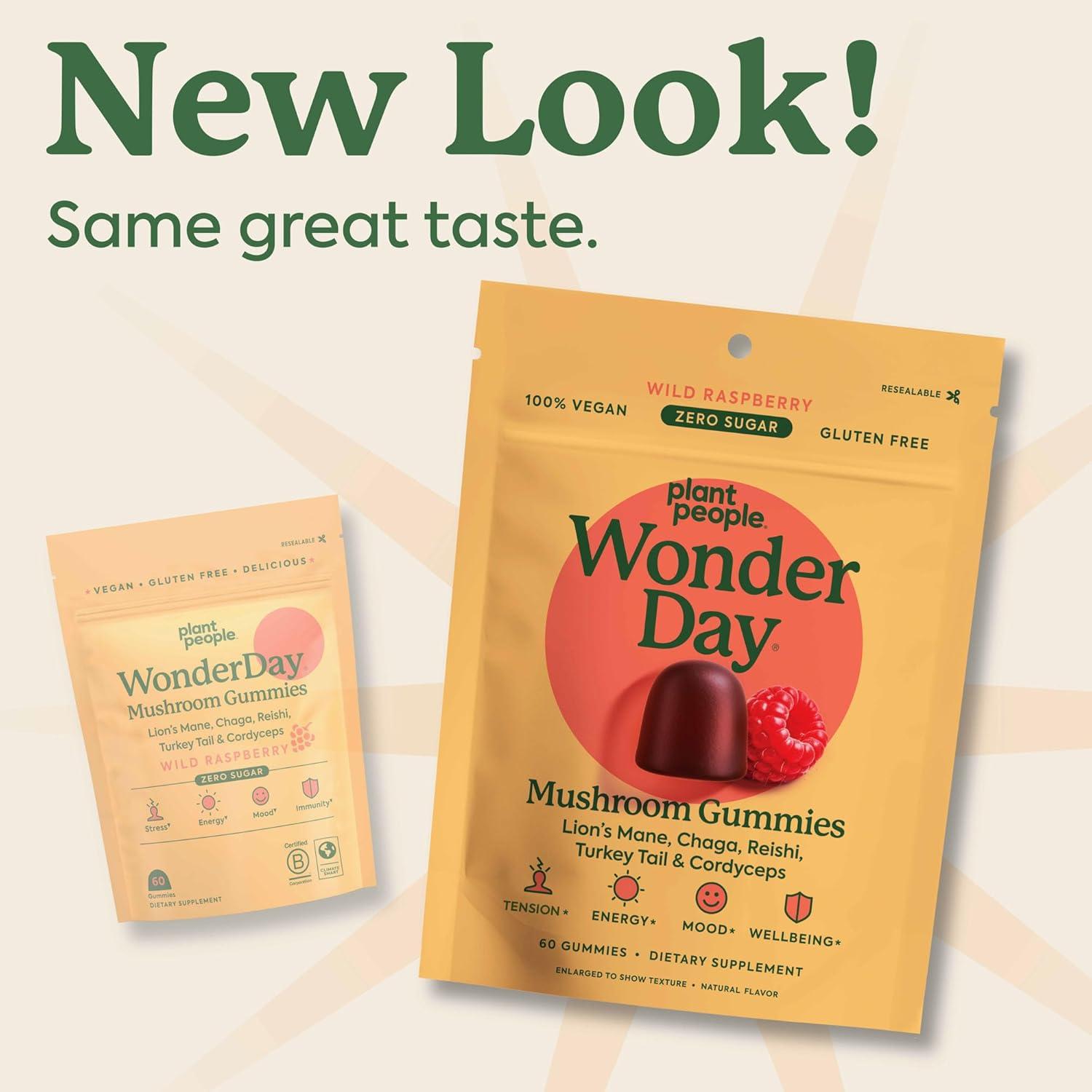 Gomitas de Champiñón WonderDay Plant People 60 Unidades