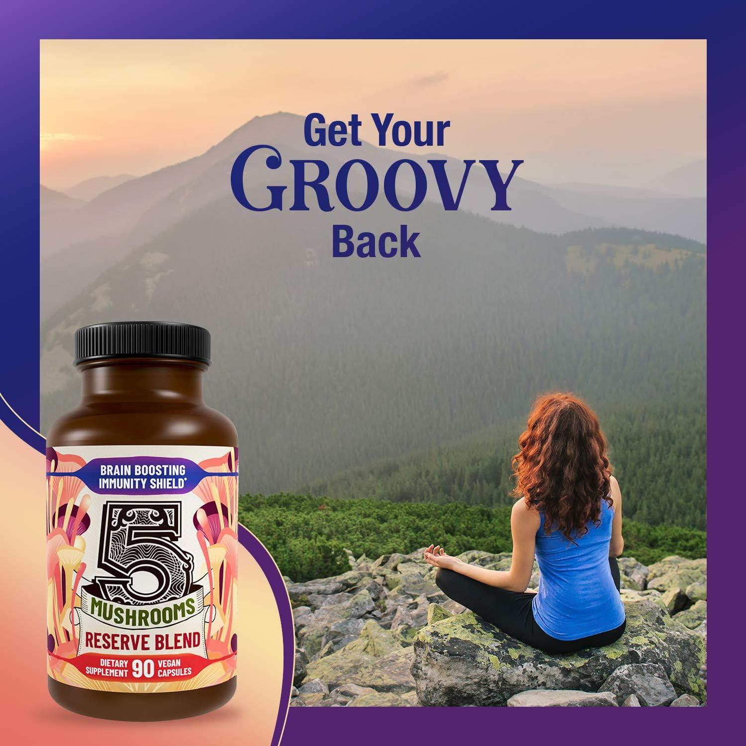 Suplemento de Hongos Hippie Farms - 5 Hongos 85g