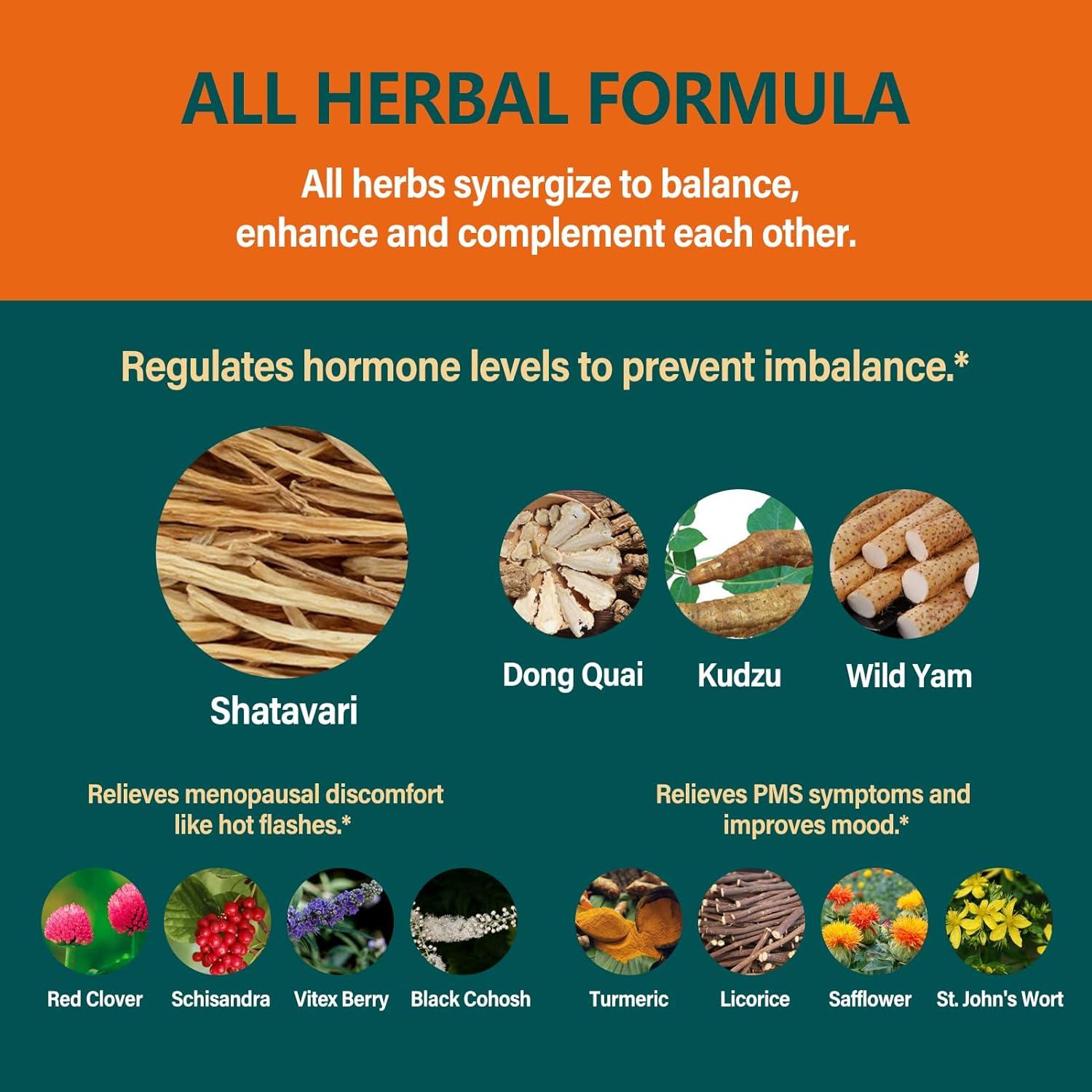 Gotas de Shatavari Eubrition 59ml - Apoyo Menopausia y PMS