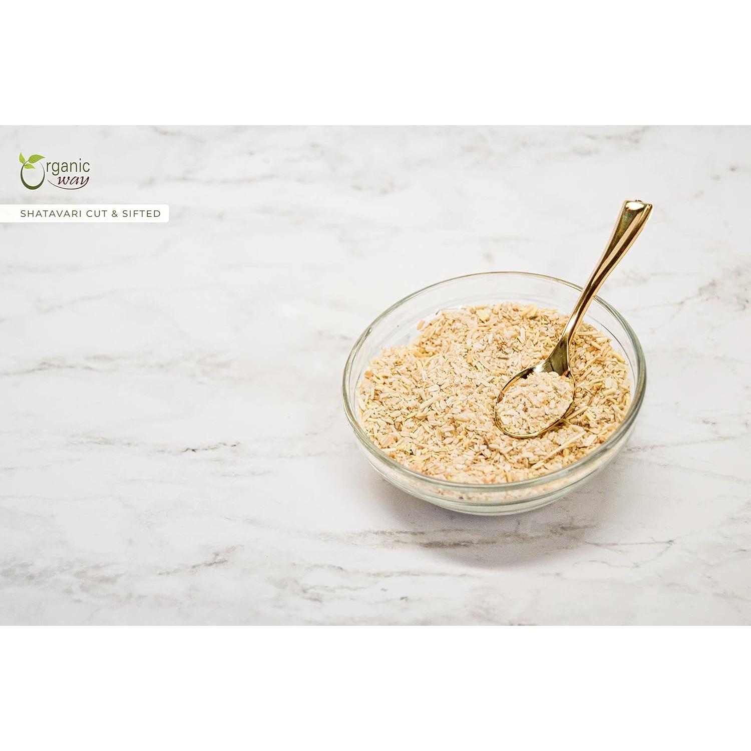 Shatavari seco orgánico 450g Organic Way - Certificado kosher