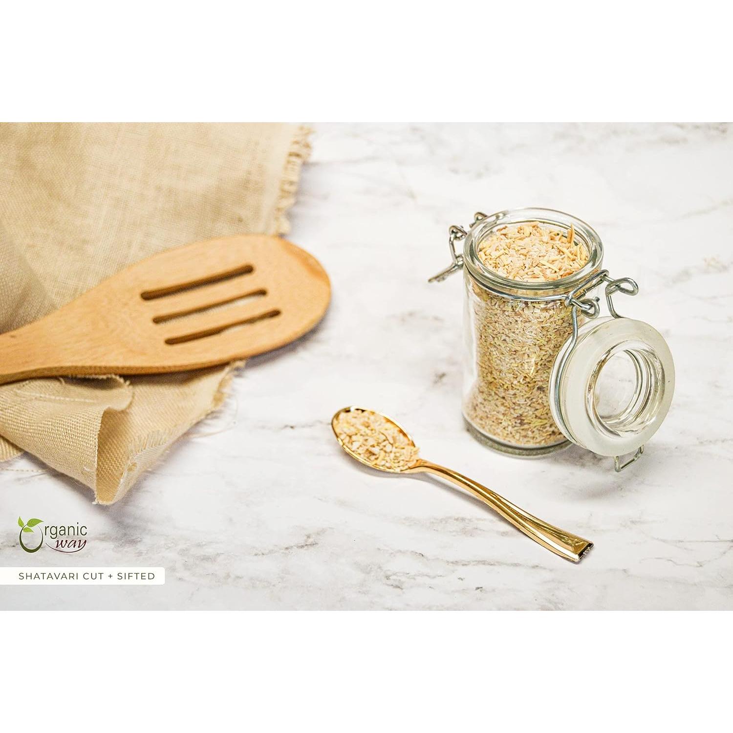 Shatavari seco orgánico 450g Organic Way - Certificado kosher