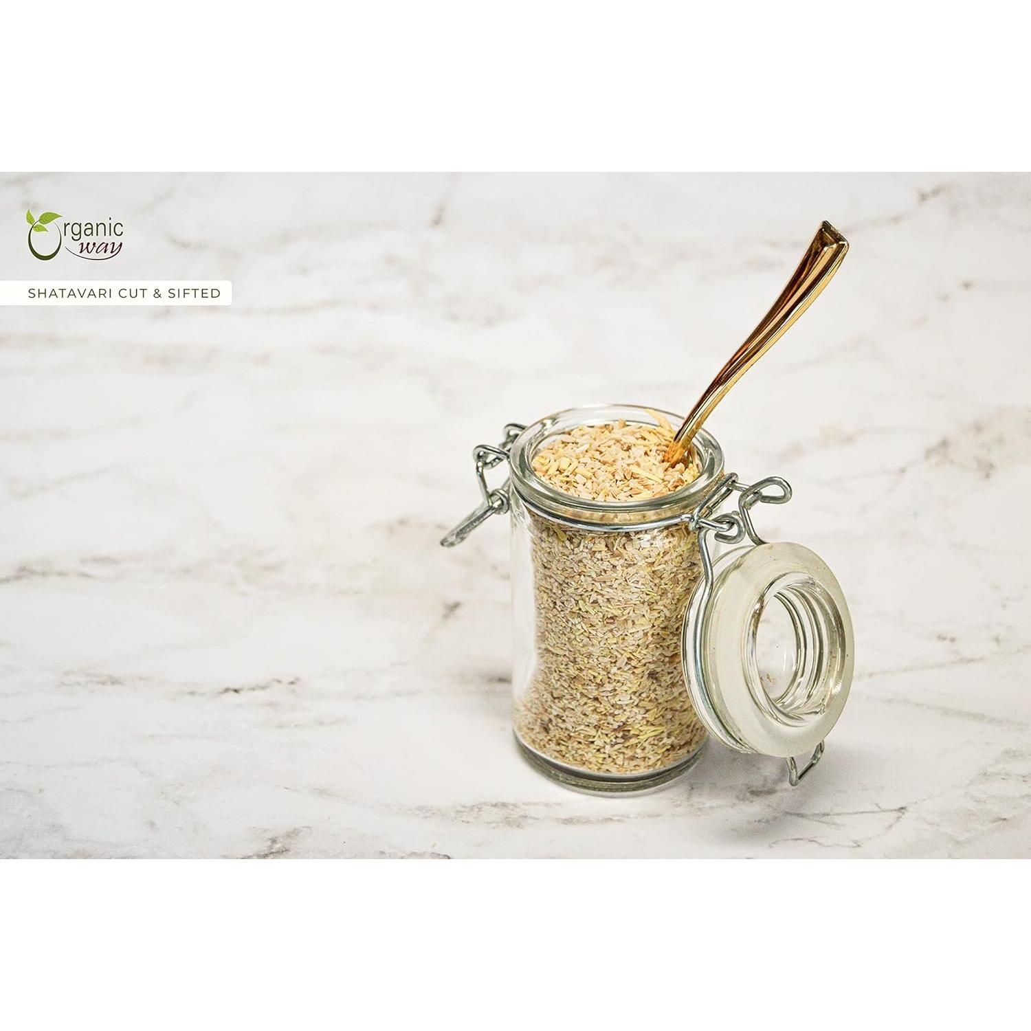 Shatavari seco orgánico 450g Organic Way - Certificado kosher